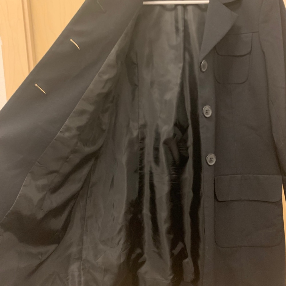 Pendleton Lined Black Jacket Size Small - image 3